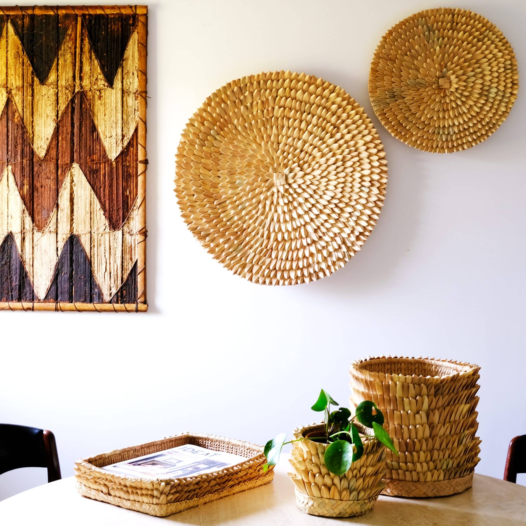 Coffre Artisanat Africain Mauritanie – Boîte à Bijoux Fait Main – Décoration Ethnique