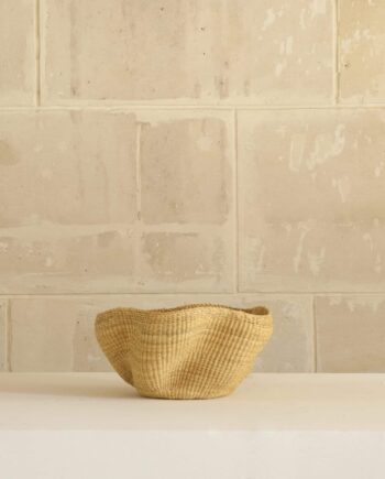 Paniers Wavy, S, Naturel, Ghana