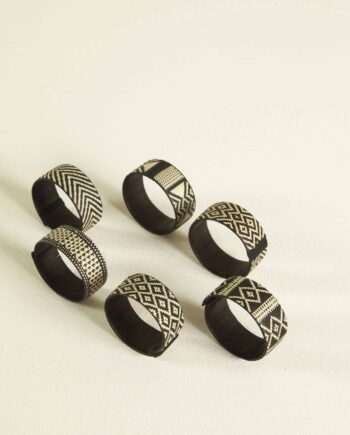 Caña Flecha Bangles, L, B&W, Colombia