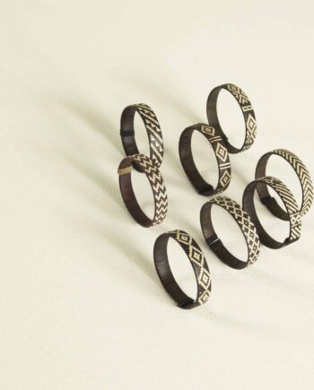 Caña Flecha Bangles, S, B&W, Colombia