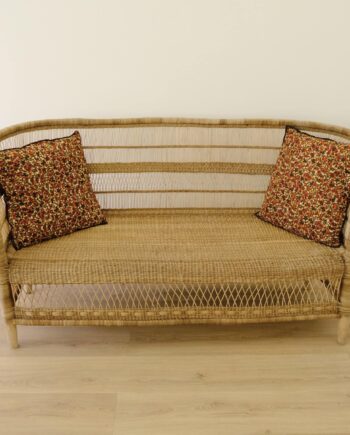 Banquette triple en rotin, Malawi