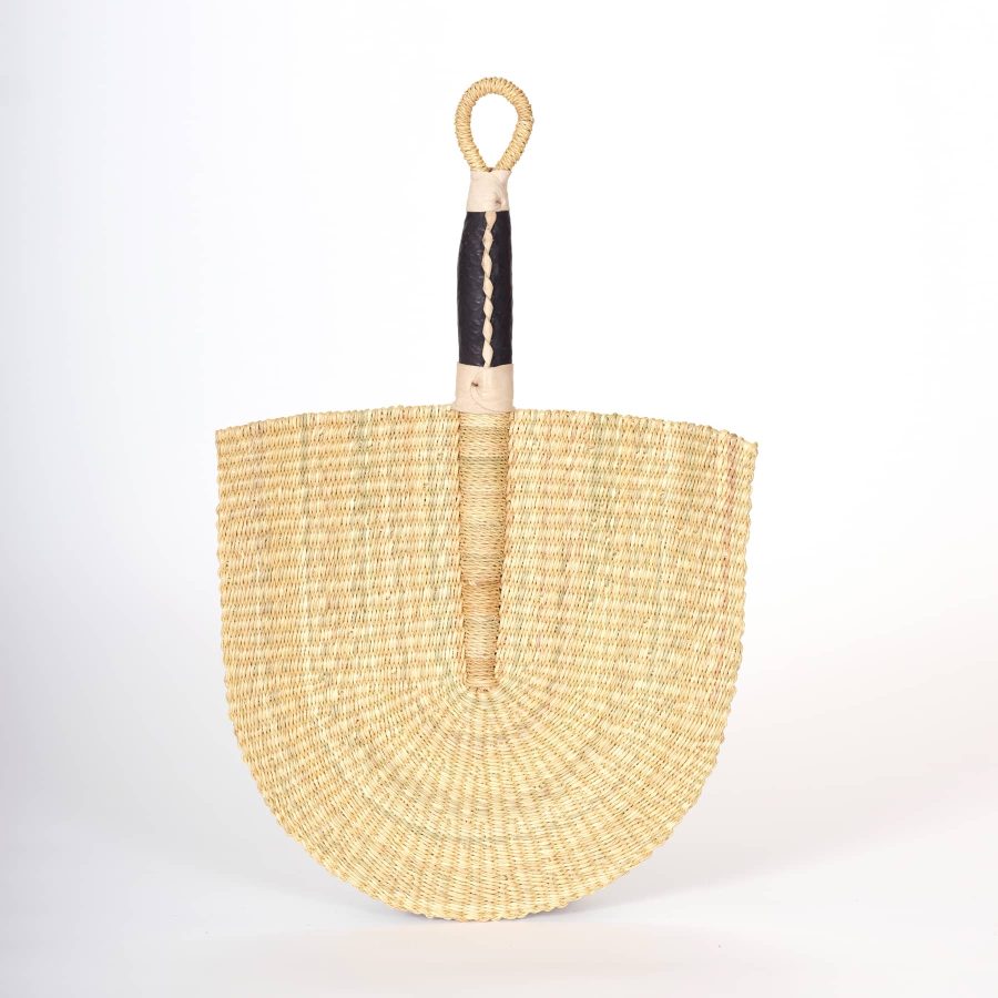 Straw fan from Ghana