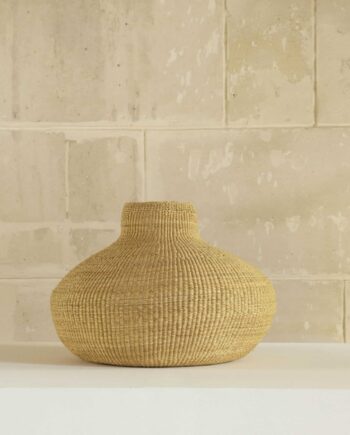 Panier Short Gourd, Naturel, Ghana