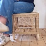 Tabouret du Malawi fait à la main