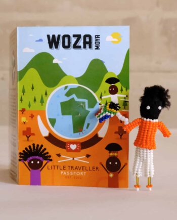 Little Travellers, glass bead pins, Woza Moya