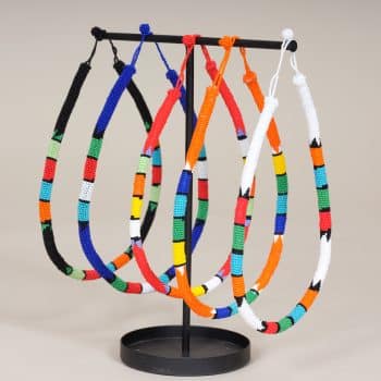collier zoulou multicolore