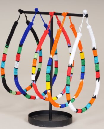 collier zoulou multicolore