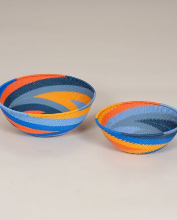 Telephone wire bowl, Zulu, Voltage color