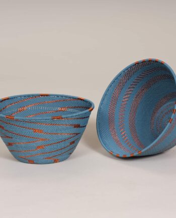 Deep bowl, telephone wire, Zoulou, Myrte Color
