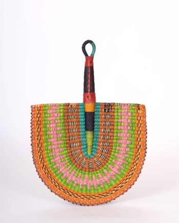 Straw fan from Ghana