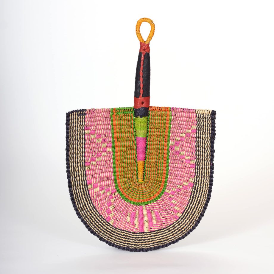 Straw fan from Ghana