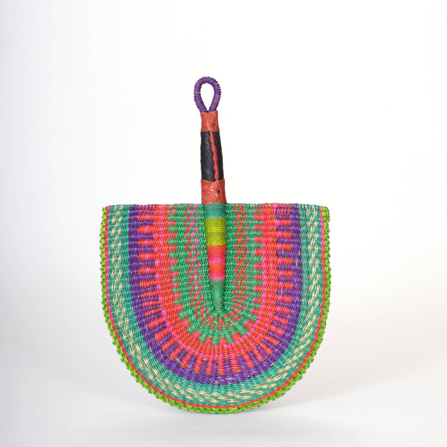 Straw fan from Ghana