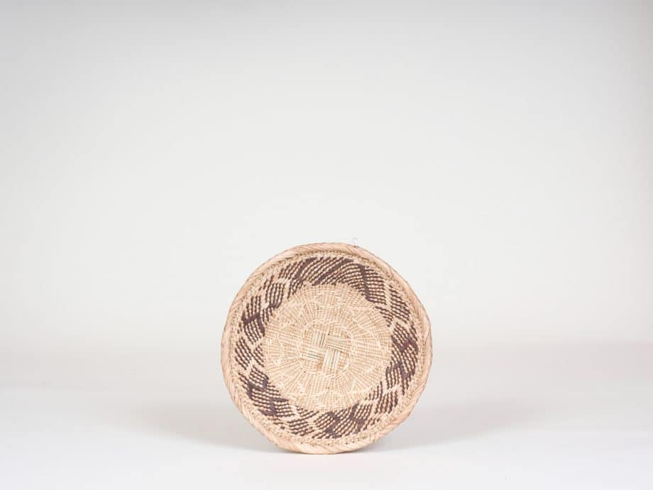 Vannerie traditionelle Panier Isangwa diamètre 25cm