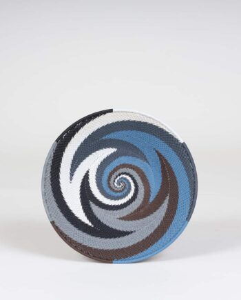 Zulu Woven Telephone Wire Plate, Diameter 20cm