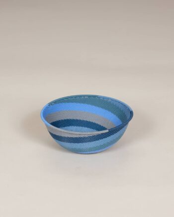 Telephone wire bowl, Zulu, Aegean color
