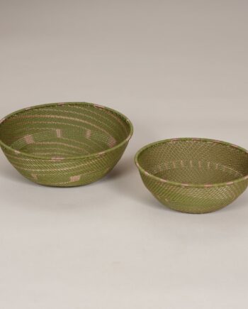 Telephone wire bowl, Zulu, Ortie color
